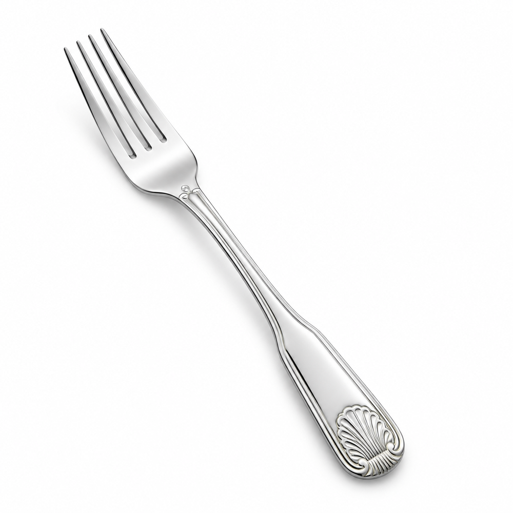 Prestige - Shell, Shiny Silver, Dinner Fork