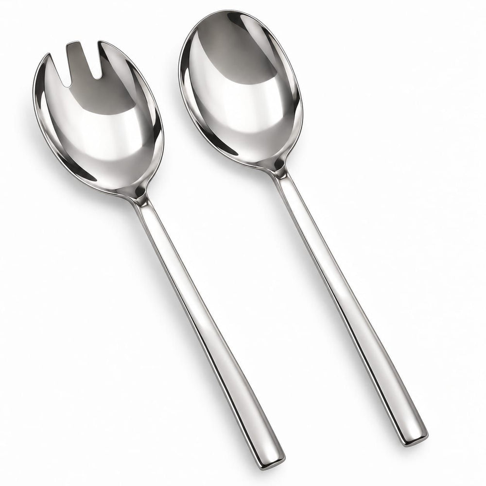 Prestige - Geo, Shiny Silver, SS, 2 Pc Serving Set