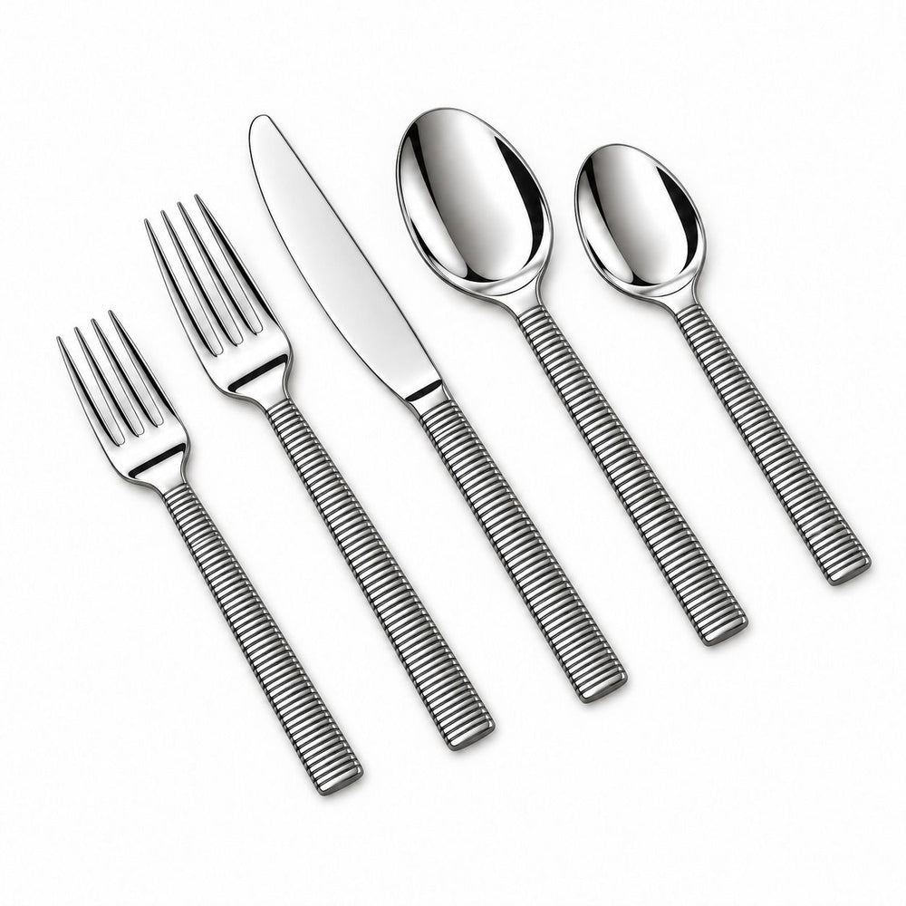 Prestige - Saturn, Mirror, SS, 20 Pc Flatware Set