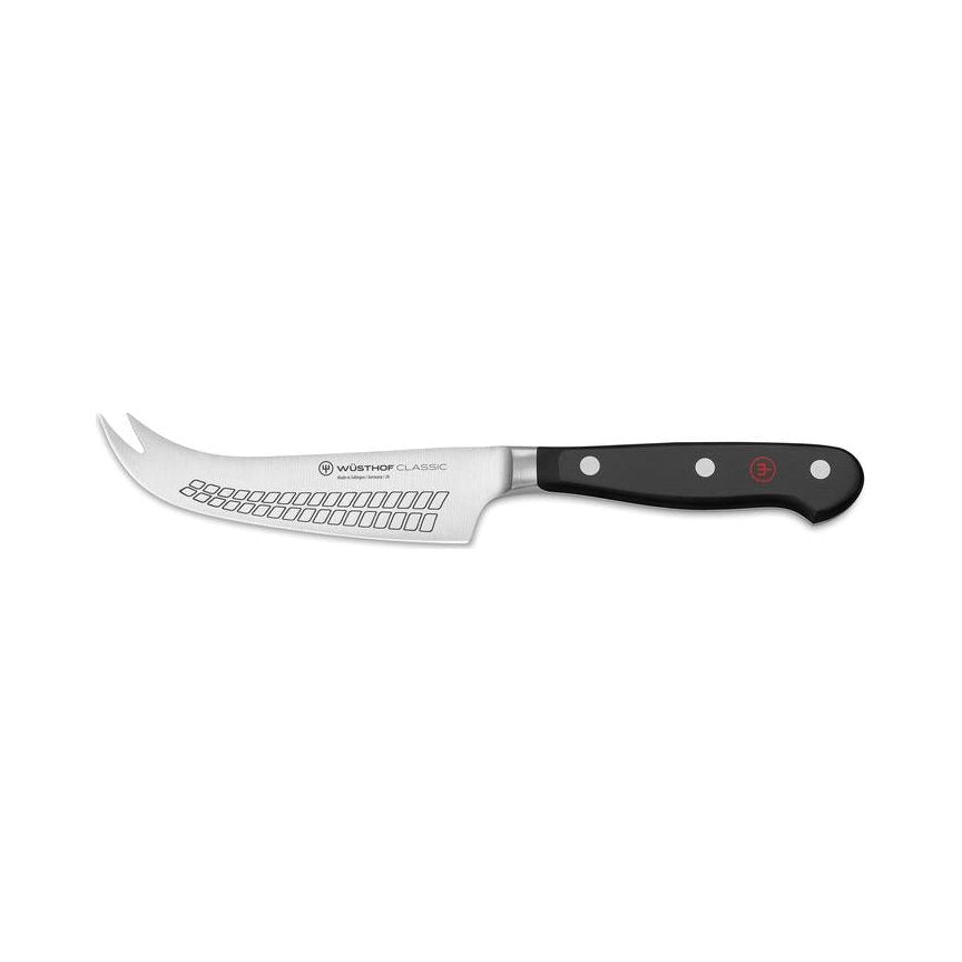 Wusthof - Classic, Hard Cheese Knife, Black, 5.5"