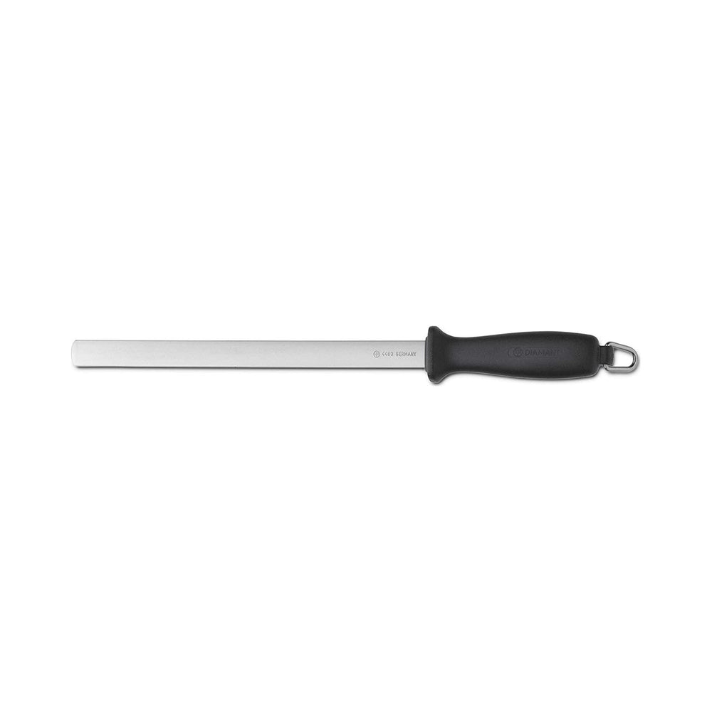 Wusthof - Diamond, Knife Sharpening, Steel, Black, 10"