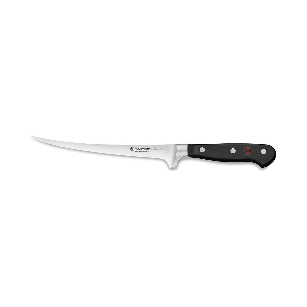 Wusthof - Classic, Fillet Knife, Black, 7.5"