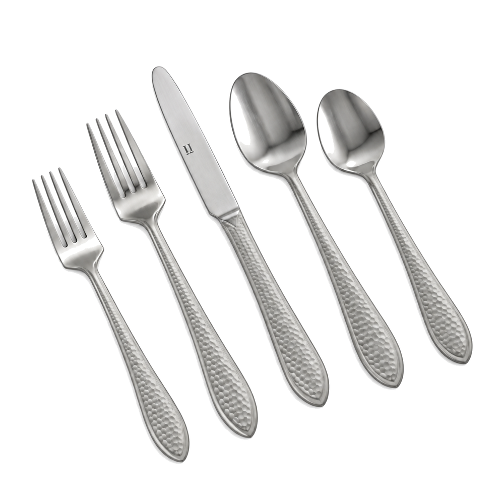 Prestige - American Hammered Frost, 18/10 SS, 20 Pc Flatware Set