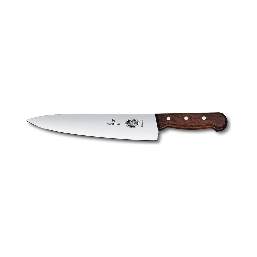 Victorinox - Rosewood, Chef Knife, Straight Blade, Brown, 10"