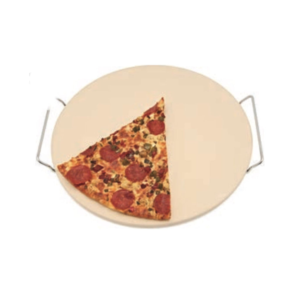 HW - Round Pizza Stone with Rack, 15"