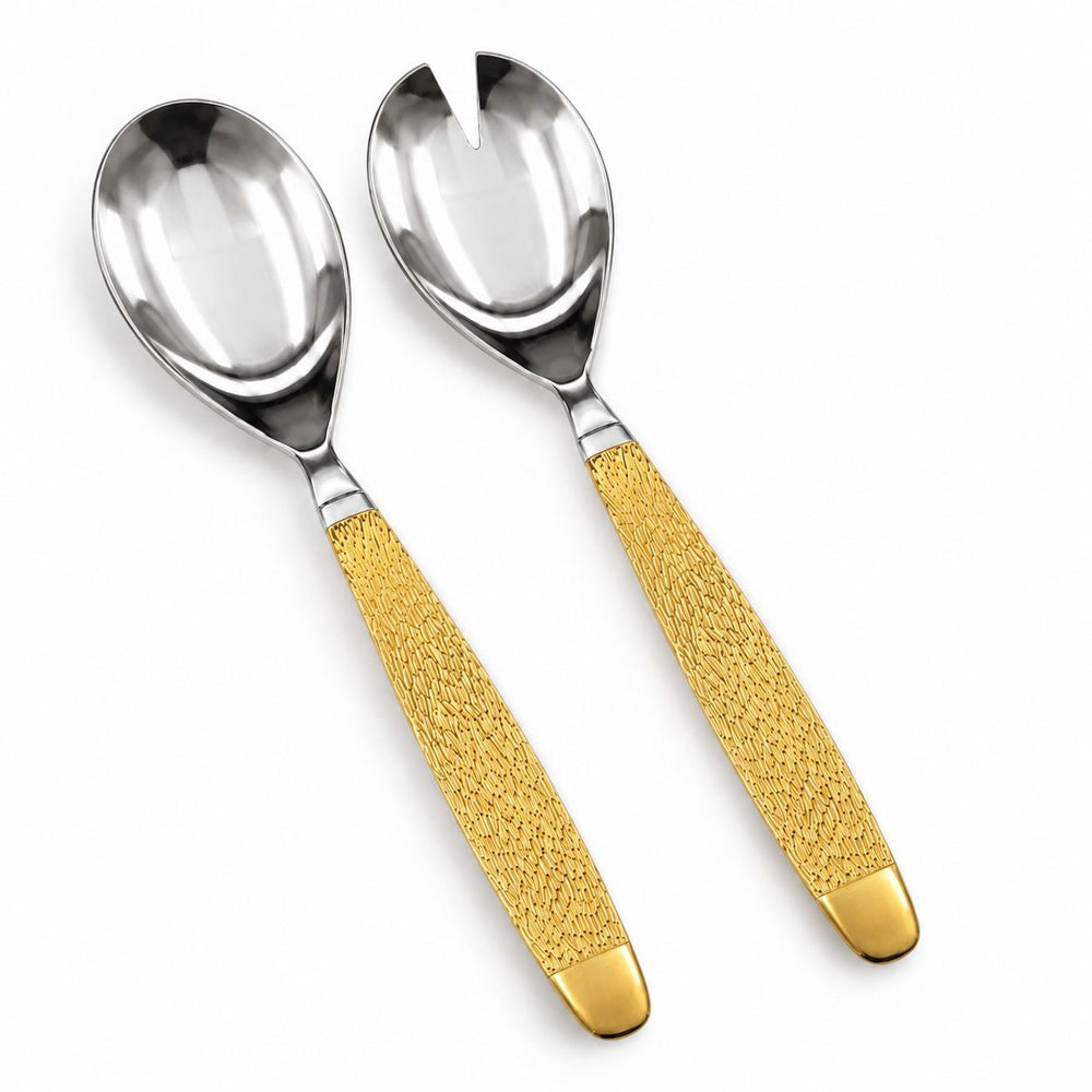 Prestige - Kringle, Shiny Gold, 2 Pc Serving Set