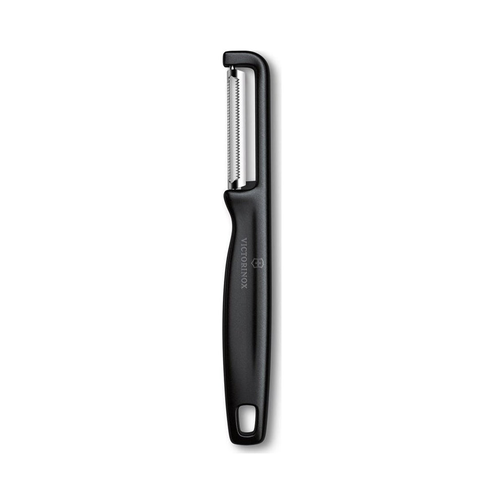 Victorinox - Iota, SS Serrated Peeler, Black