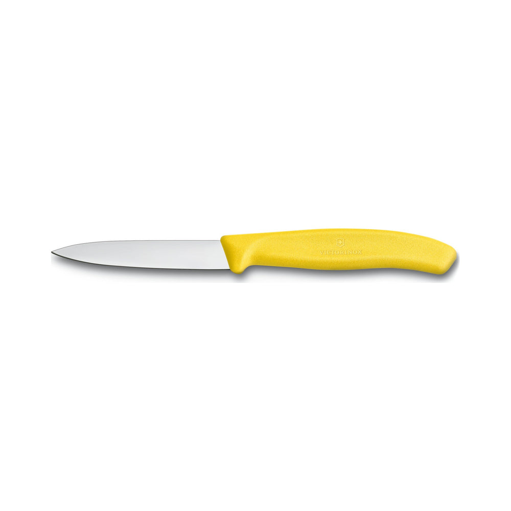 Victorinox - Swiss Classic, Paring Knife, Straight Blade, Spear Tip, Yellow, 3.25"