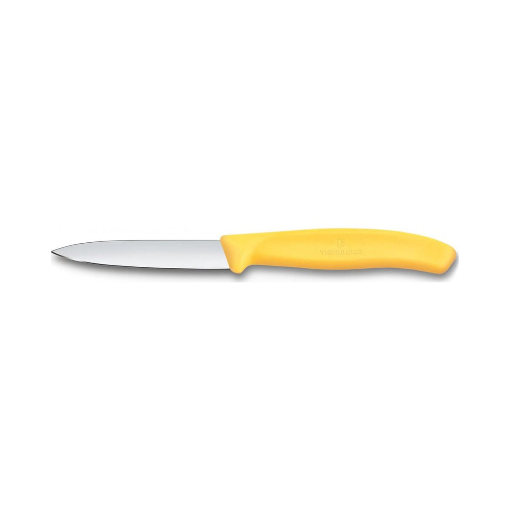 Victorinox - Swiss Classic, Paring Knife, Straight Blade, Spear Tip, Yellow, 3.25"