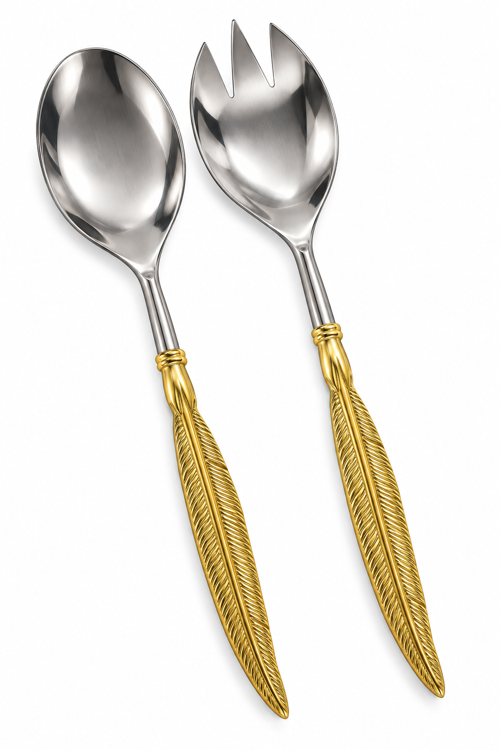 Prestige - Gold Leaf, SS, 2 Pc Serving Set