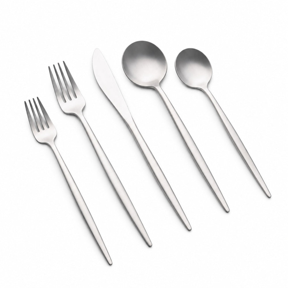 Prestige - Tai Chi, Full Brushed, SS, 20 Pc Flatware Set - Gift Box