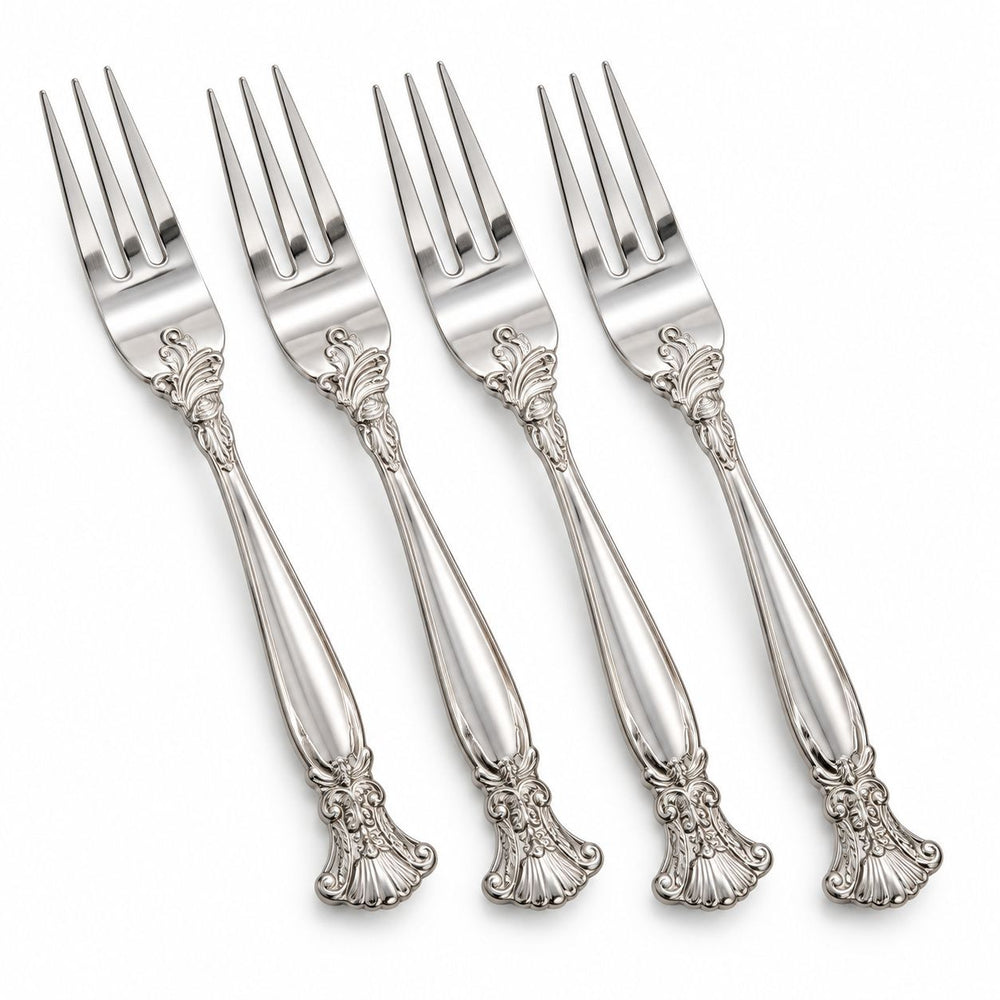 Prestige - Romance, 18/10 SS, Fruit Fork, 4 Pc Set