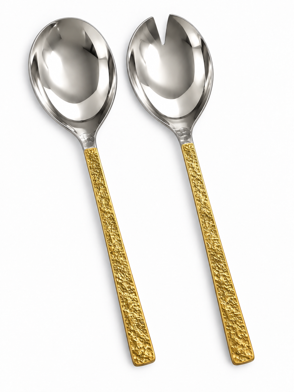 Prestige - Mohabe, Textured Gold, SS, 2 Pc Serving Set