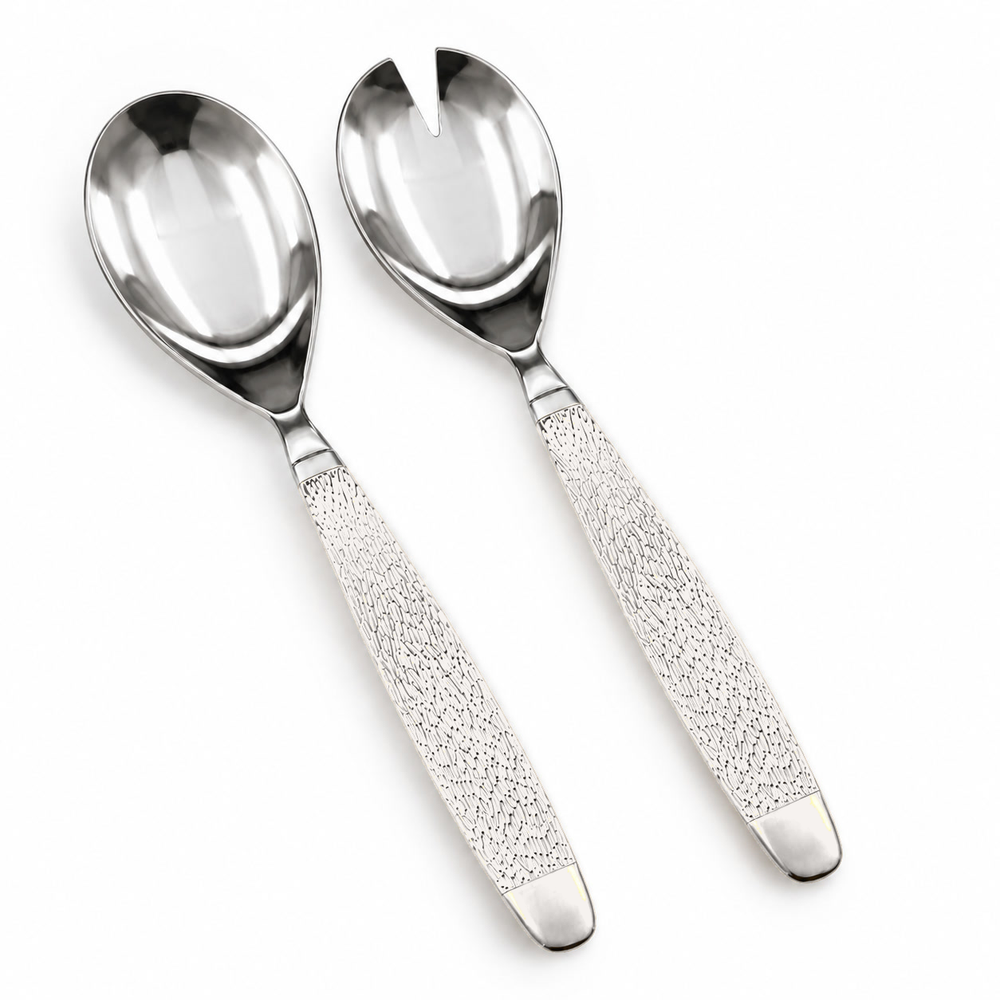 Prestige - Cinne Citte, Krincle, Shiny Silver, 2 Pc Serving Set