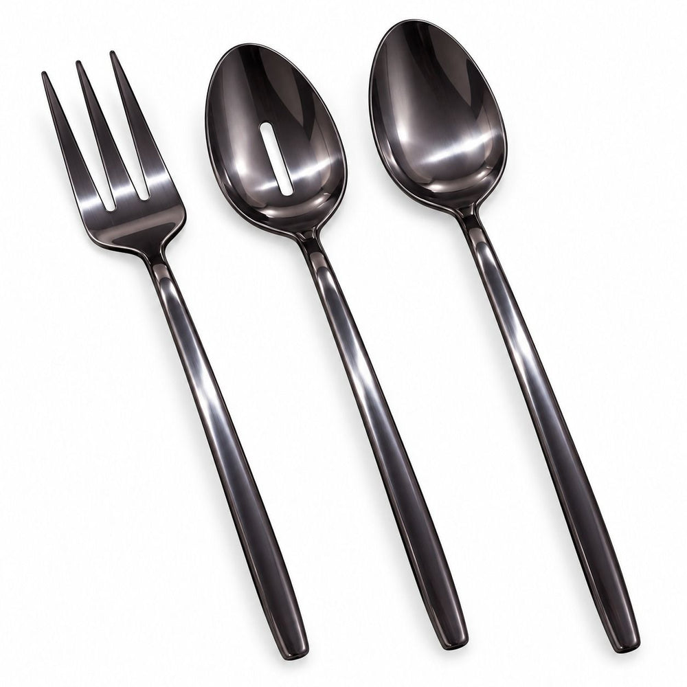 Prestige - Harper, Rose Gold Mirror, SS, 3 Pc Serving Set