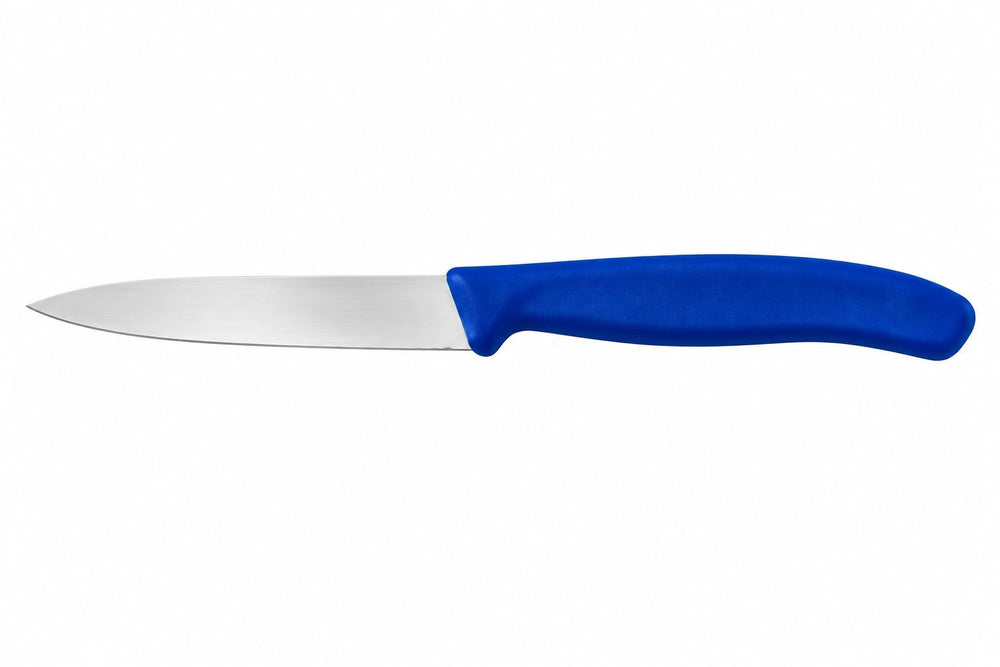 Prestige - Utility Knife, Straight Tip, Blue, 4"