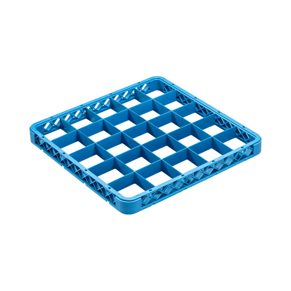 Castro - Glass Rack Extender, 25 Compartment, Blue, Compartment Size 3.5 Rack Dimensions 19.5" x 1.75"