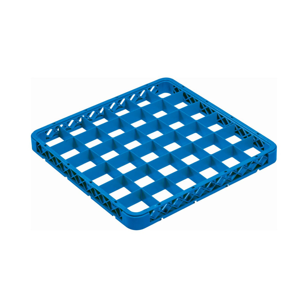 Castro - Glass Rack Extender, 36 Compartment, Blue, Compartment Size 3 Rack Dimensions 19.5" x 1.75"