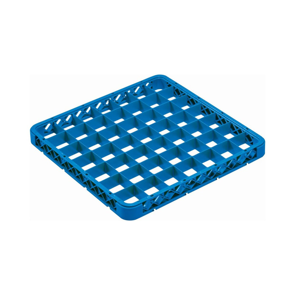 Castro - Glass Rack Extender, 49 Compartment, Blue, Compartment Size 2.5, Rack Dimensions 19.5" x 4"