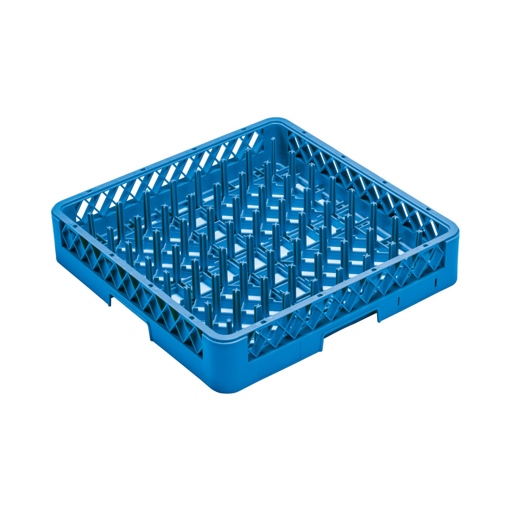 Castro - Plate and Tray Rack, 64 Compartment, Blue, Dimensions 19.5" x 4"