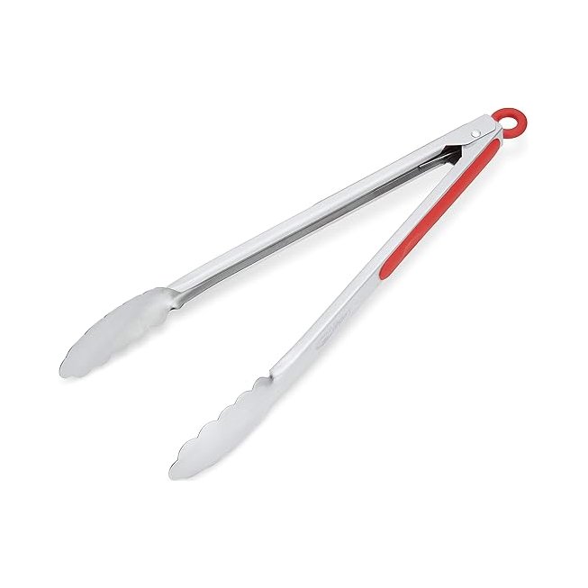 LHU - SS Tongs with Rubber Grip