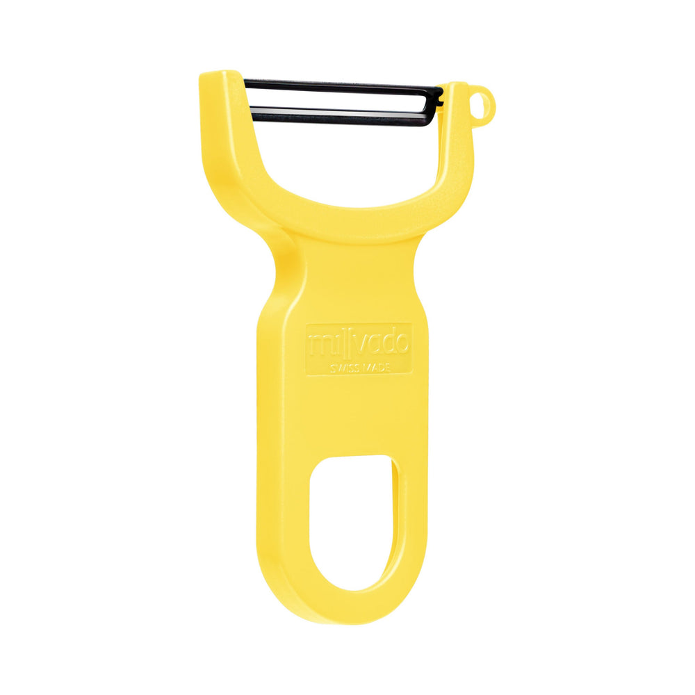 Millvado - Swiss Peeler, Carbon Steel Blade, Yellow