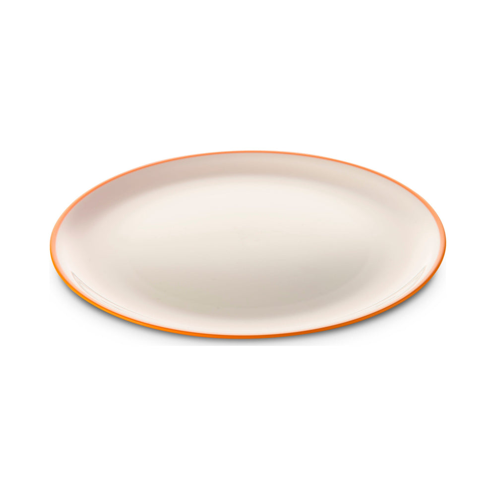Omada - Sanaliving Orange, Polypropylene, Dinner Plate, 9.15", Microwave Safe