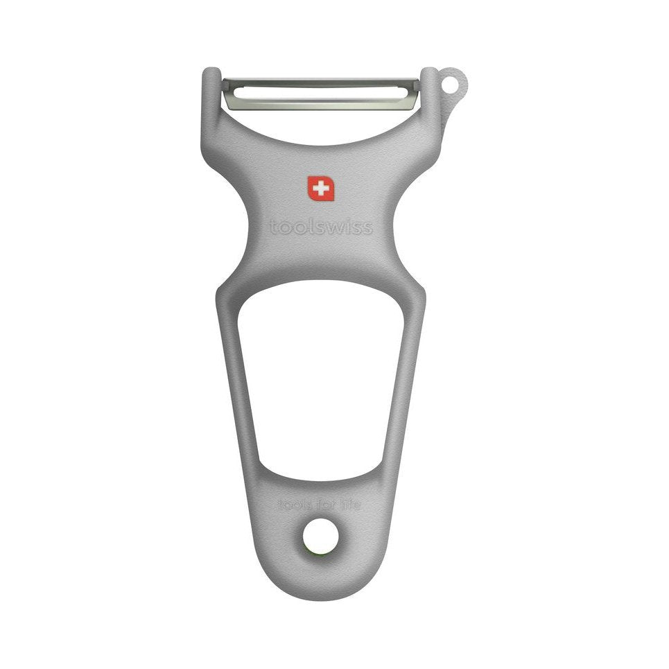 Toolswiss - Classinox, Vegetable Peeler, SS Blade, Gray