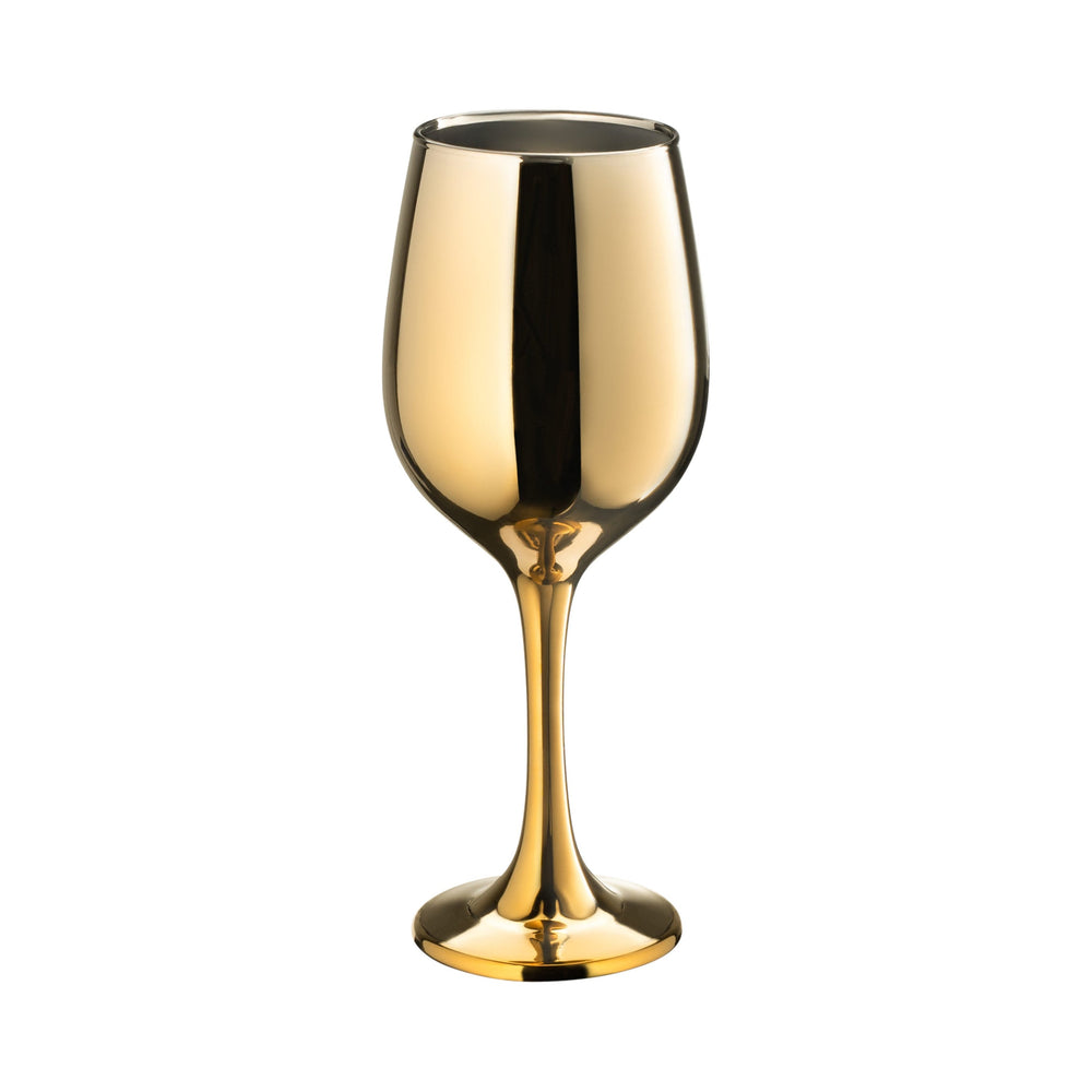 Vikko - Lawrence, Wine Glass, Gold, 14 oz