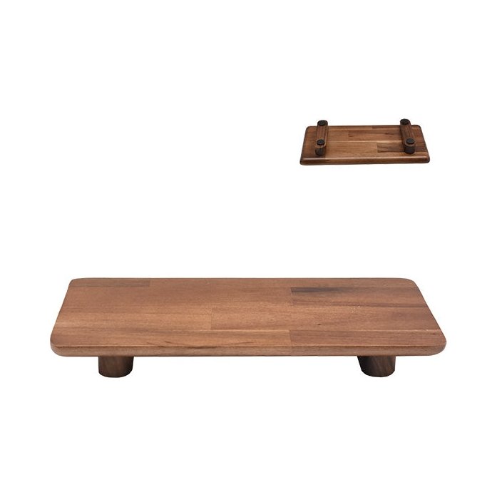 Vikko - Acacia, Wooden Plate, 14" x 6.5" x 1.5"