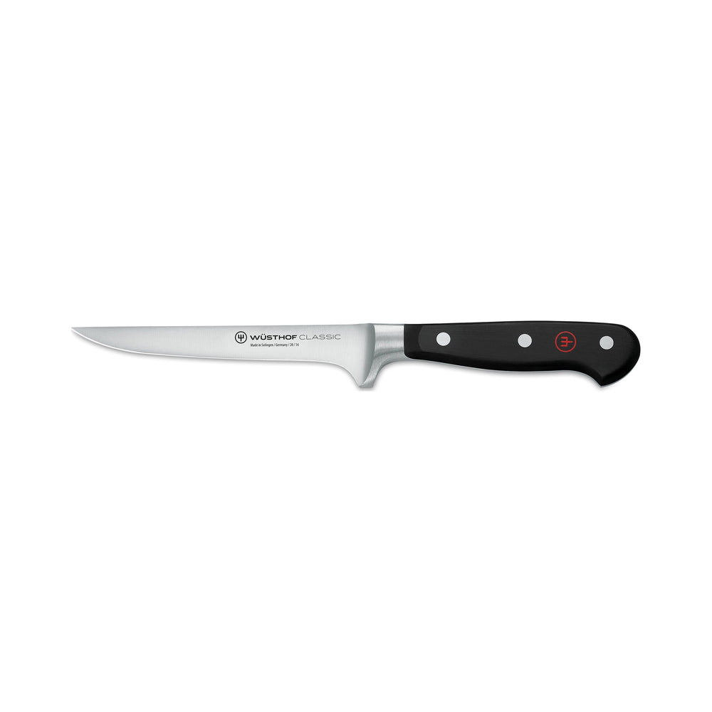 Wusthof - Classic, Boning Knife, Flexible Blade, Black, 5"