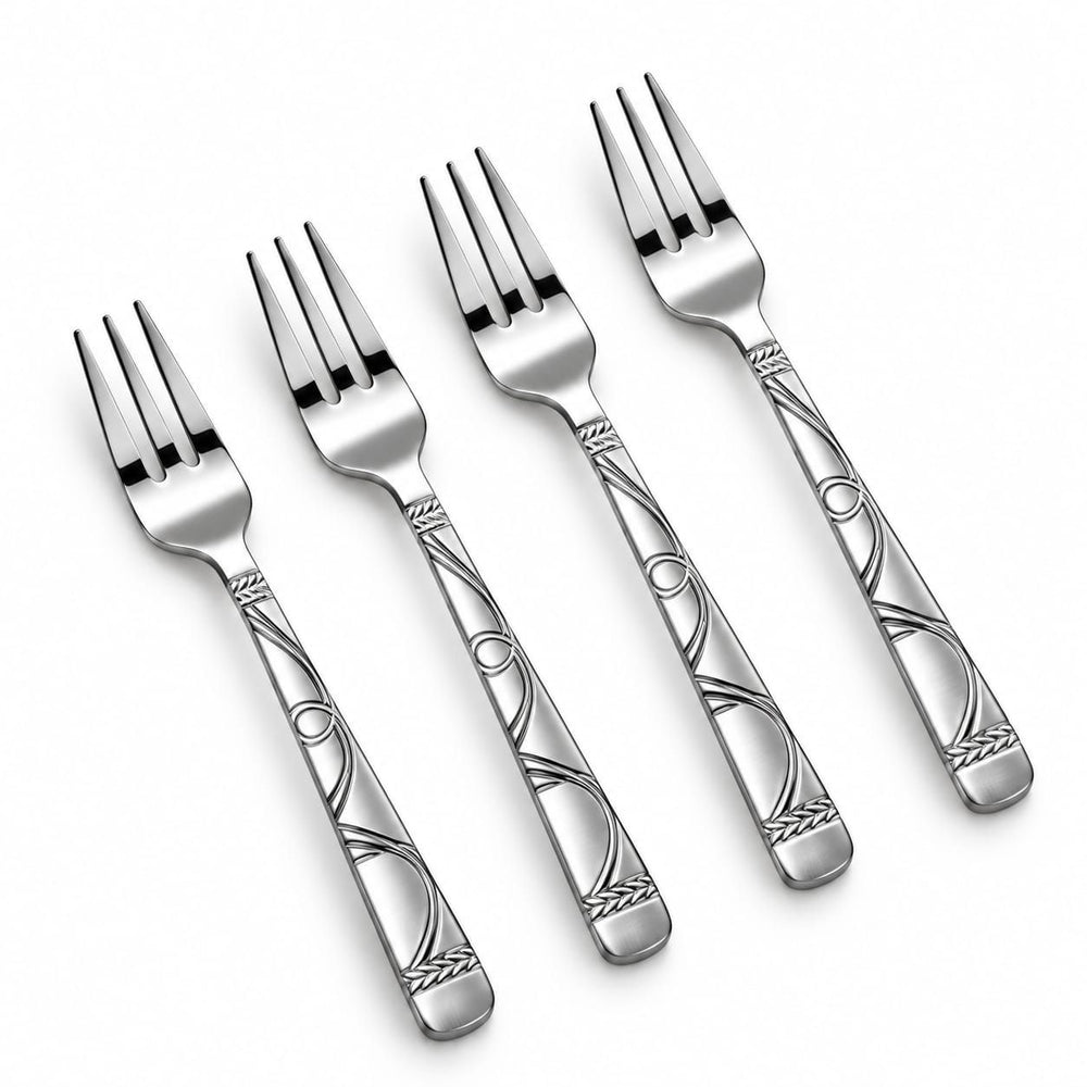 Prestige - Jubilee, Frost, SS, Cocktail Fork, 4 Pc Set