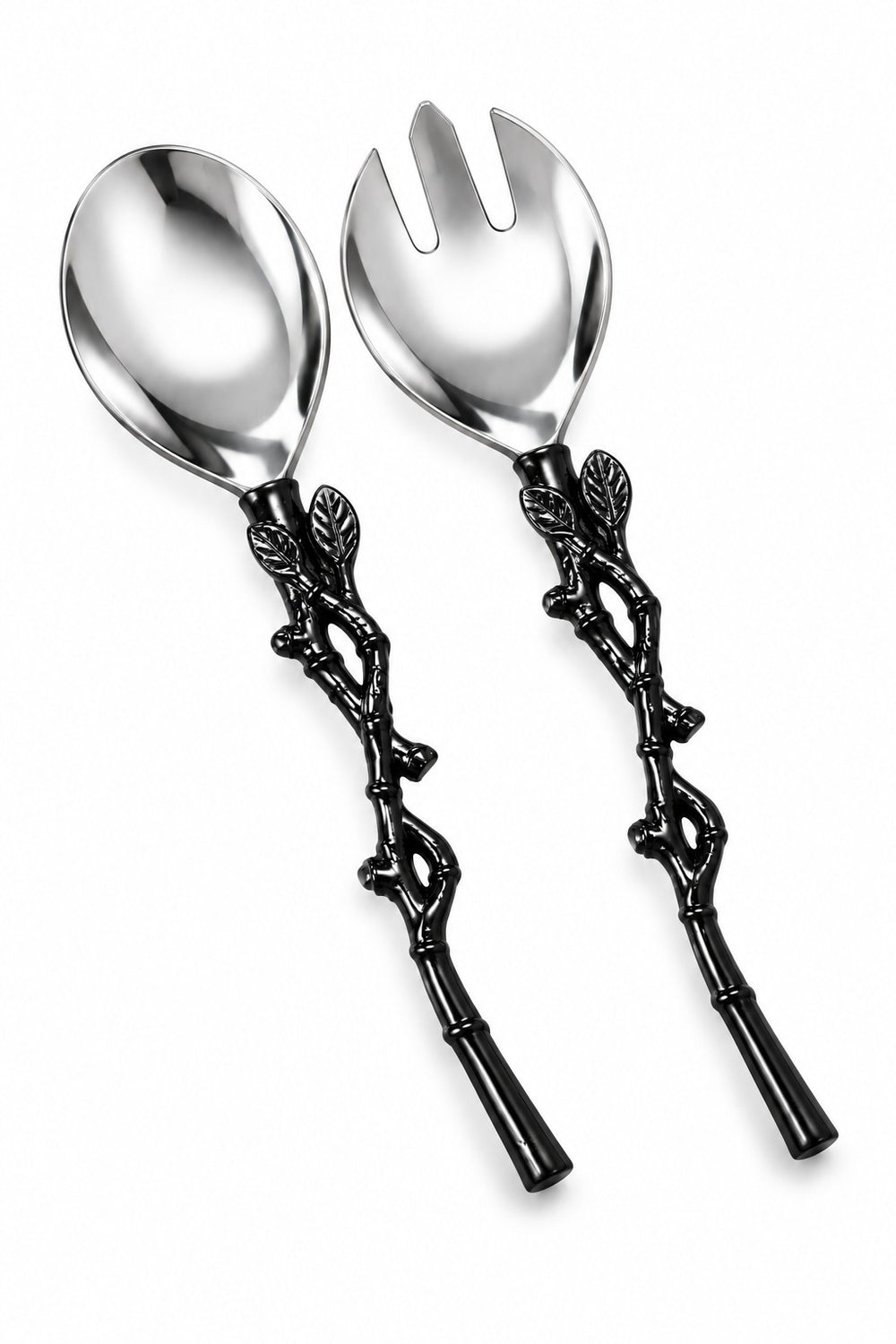 Prestige - Black Handle, SS, Salad Server, 2 Pc Set