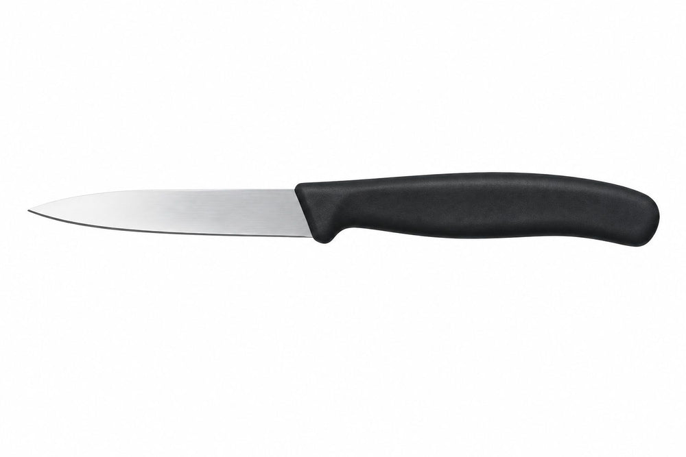 Prestige - Utility Knife, Straight Tip, Black, 4"
