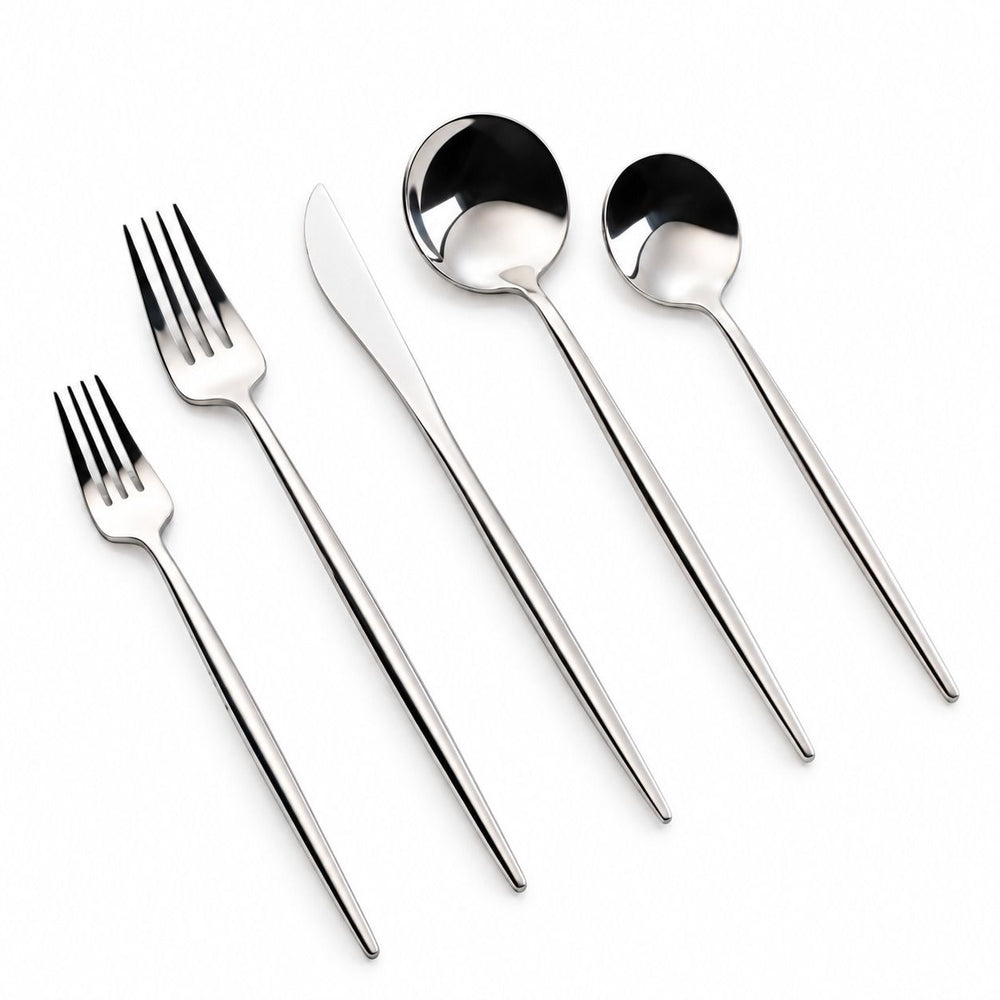Prestige - Tai Chi, Mirror, SS, 20 Pc Flatware Set - Gift Box