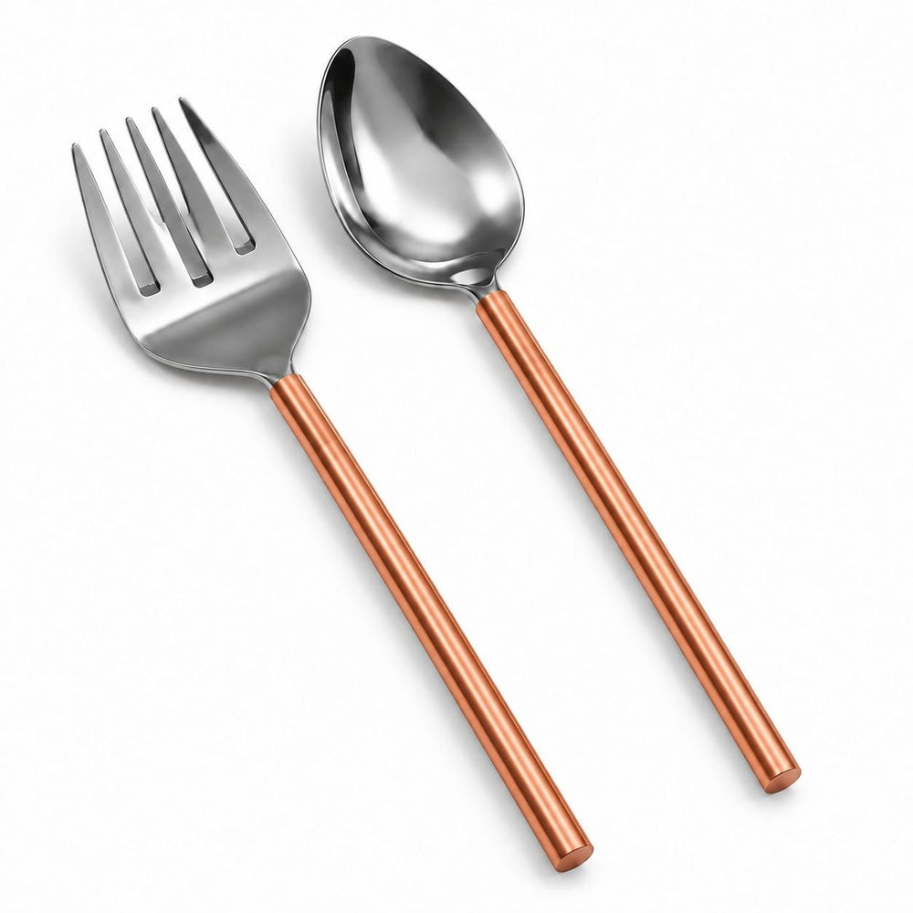 Prestige - Metropolitan by Holister, Tube Copper, SS, 2 Pc Serving Set