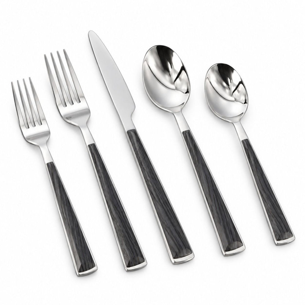 Prestige - Sequoia, Light Grey, SS, 20 Pc Flatware Set - Gift Box