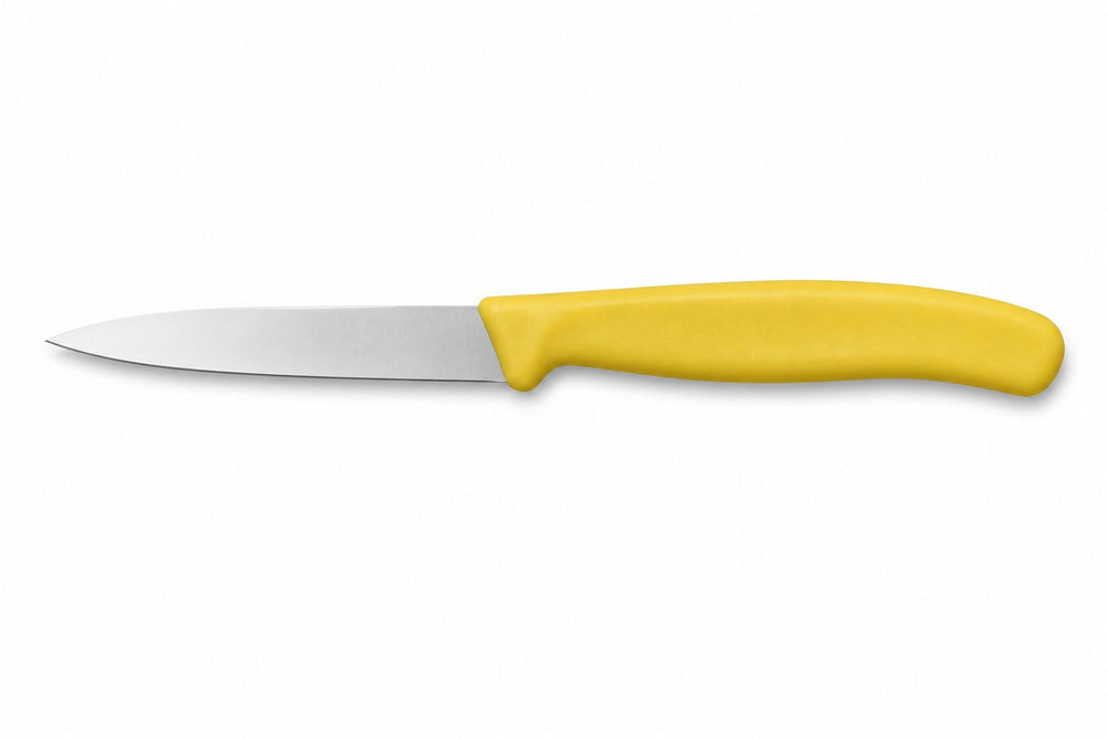 Prestige - Utility Knife, Straight Tip, Yellow, 4"