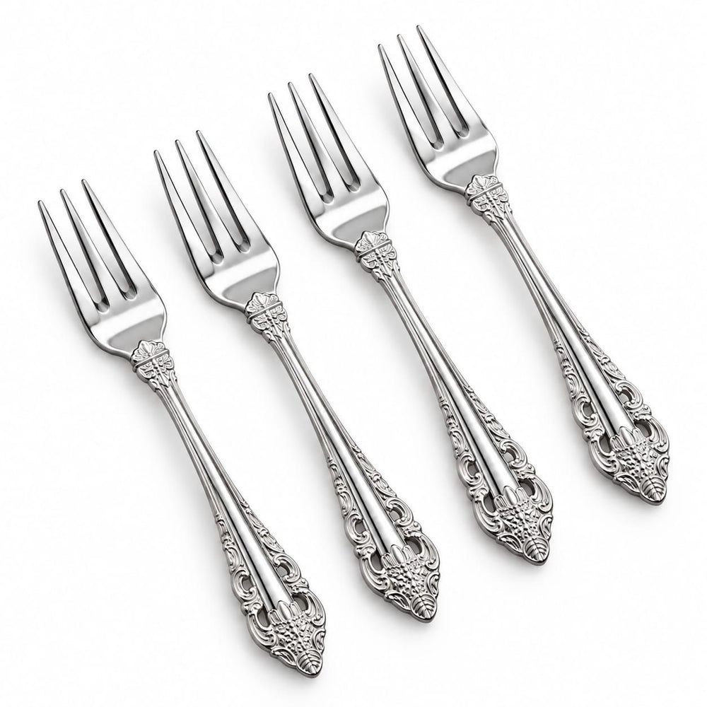 Prestige - Antique Baroque, SS, Fruit Fork, 4 Pc Set
