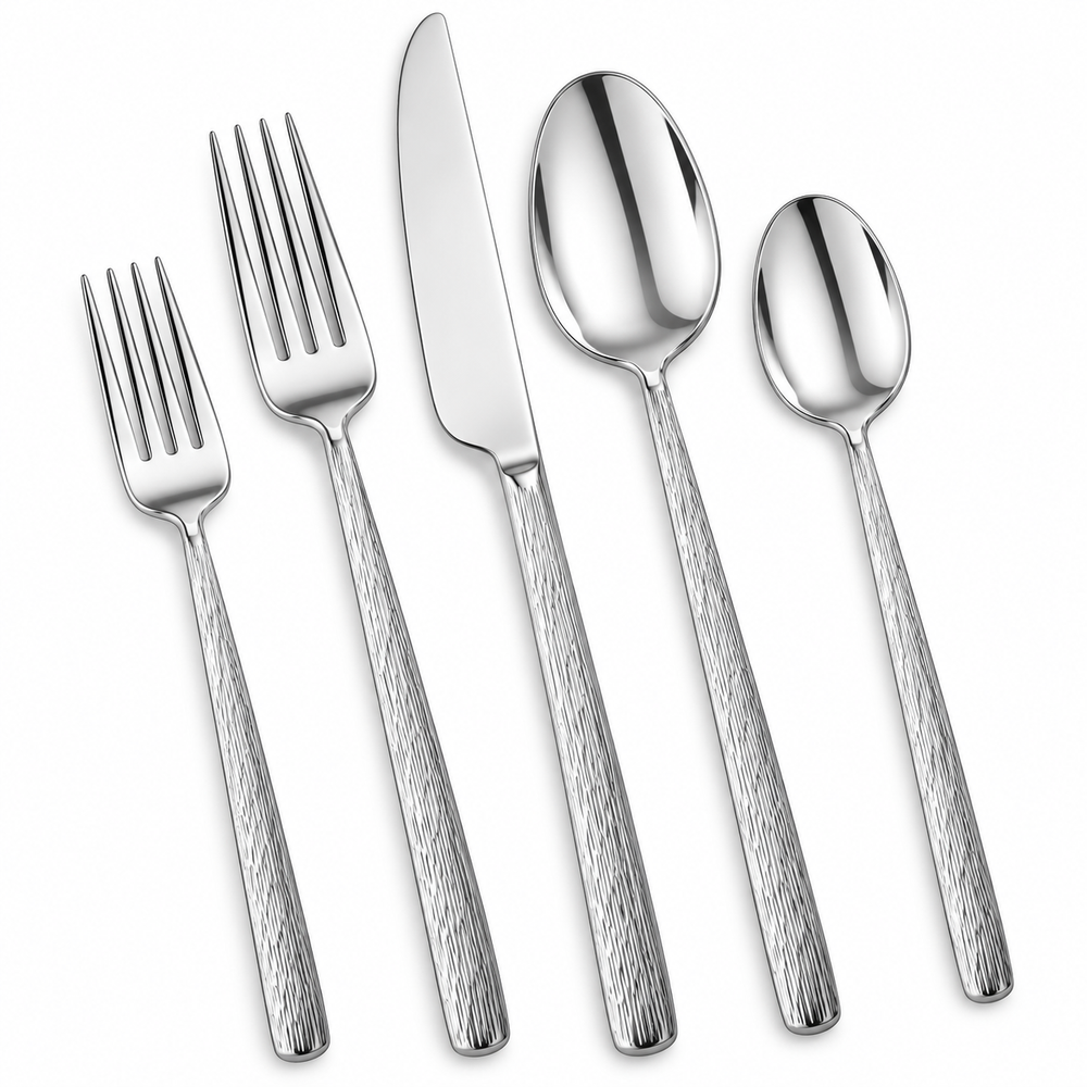 Prestige - Cyprus, 18/10 SS, 20 Pc Flatware Set - Gift Box