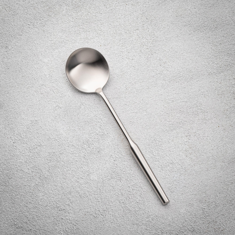 Vikko - Arlington, Brushed Silver, 18/10 SS, Soup Spoon