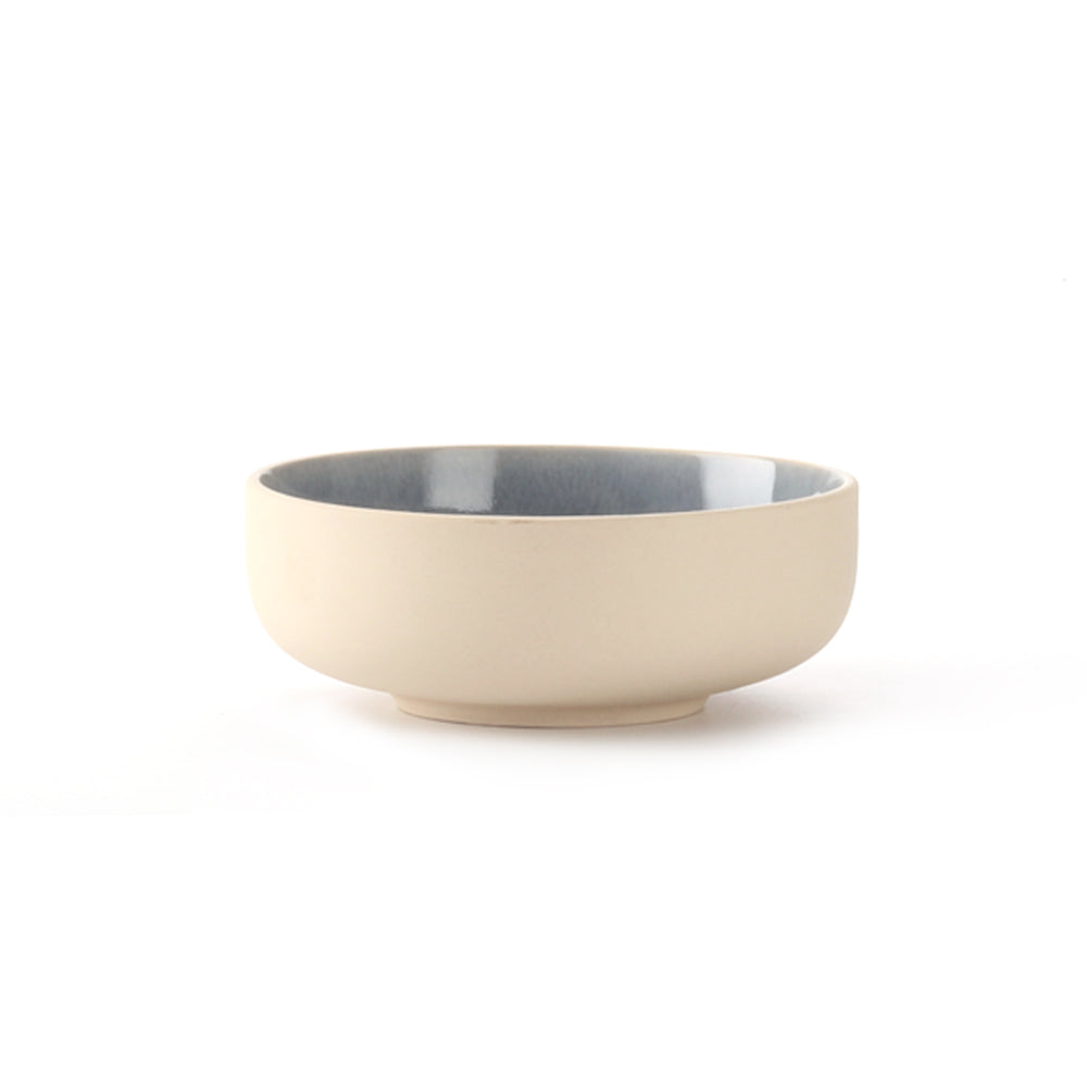 Vikko - Meadow, Bowl, Blue and Ivory, 15 oz
