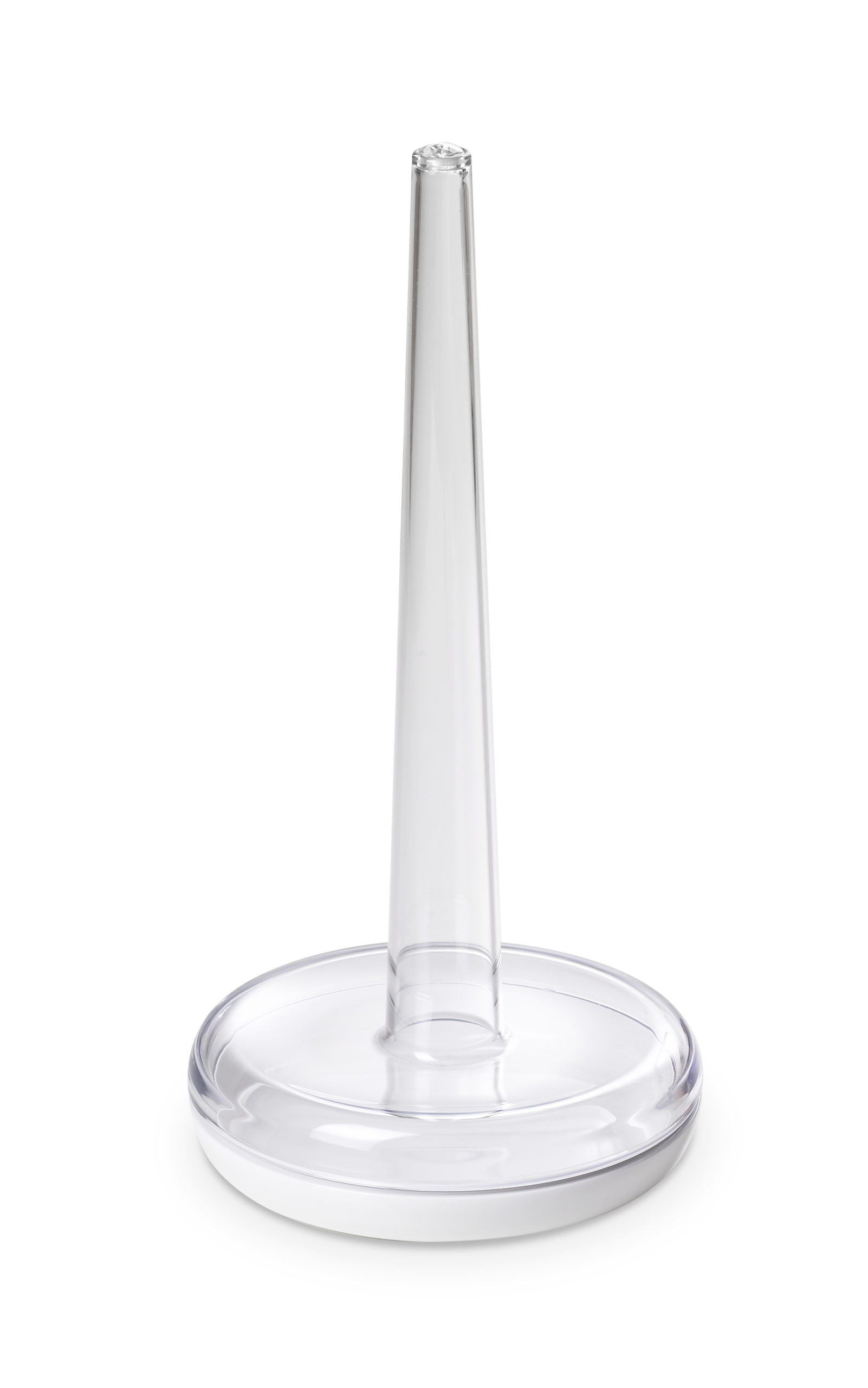 Omada – Happy Drink, Acrylic Paper Towel Holder with White Base, 6.5 x 13.39