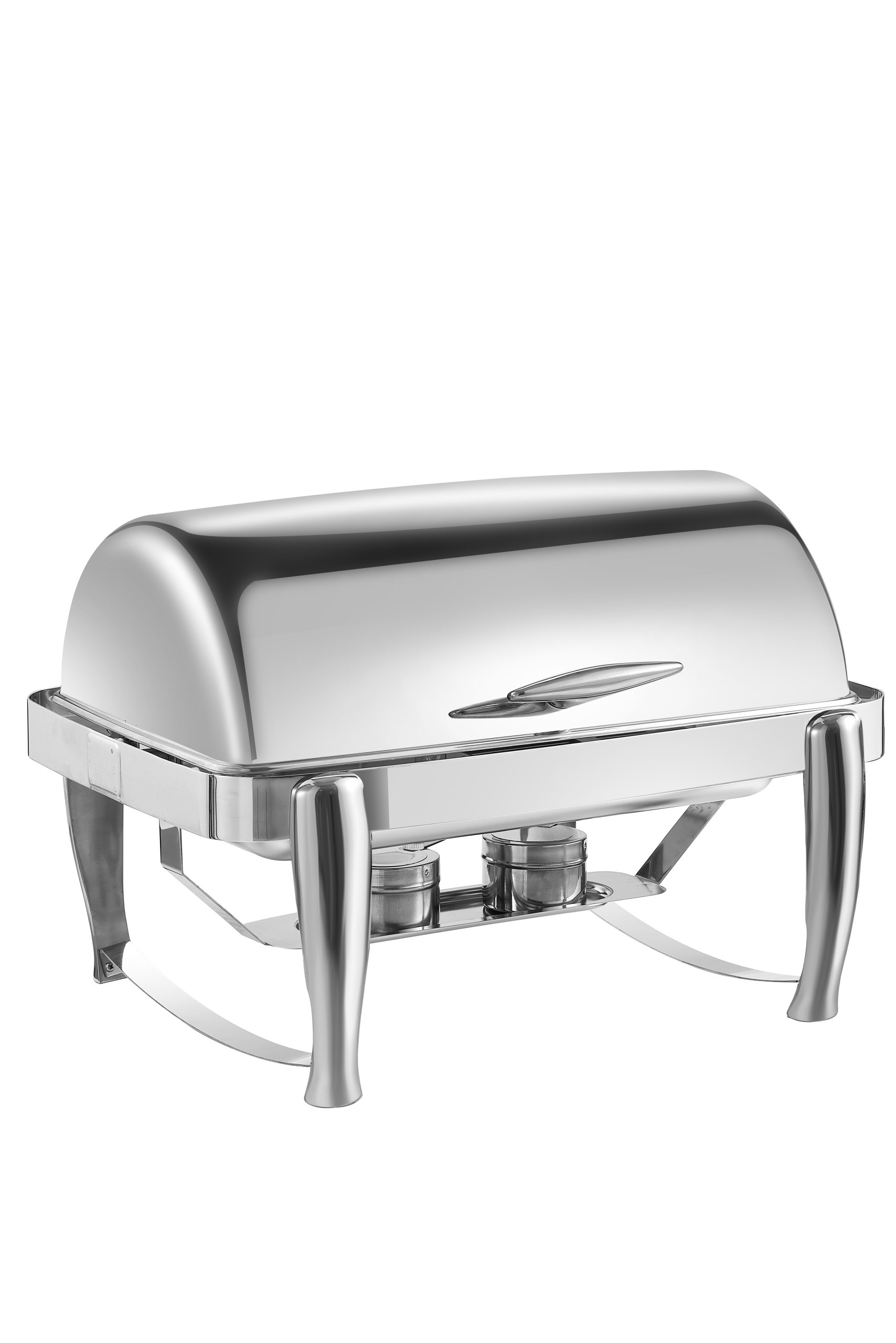 Castro – Broadway, Rectangular Roll Top Chafing Dish, SS, 9 qt | Rental
