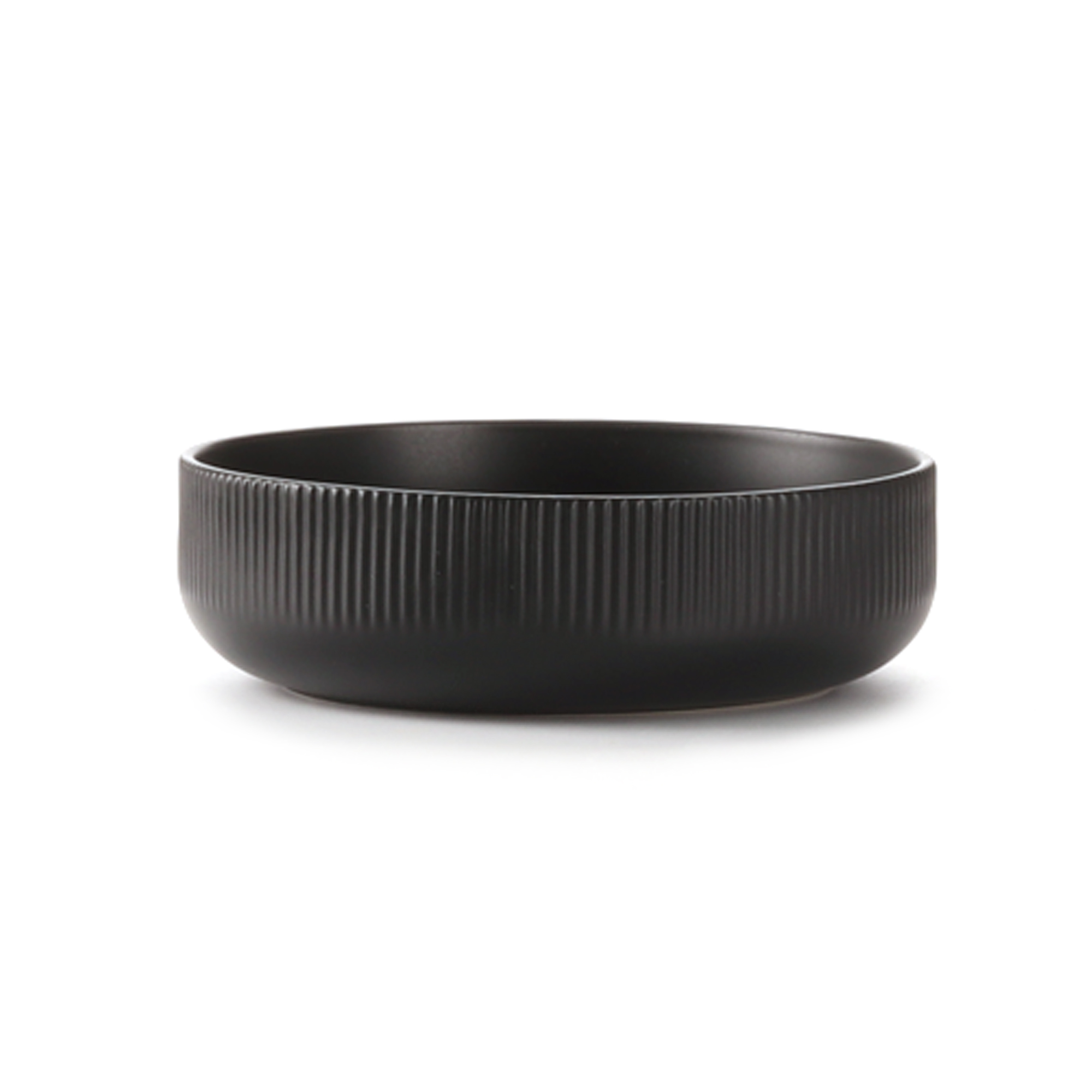 Vikko – Whisper, Shallow Bowl, Black, 35 oz