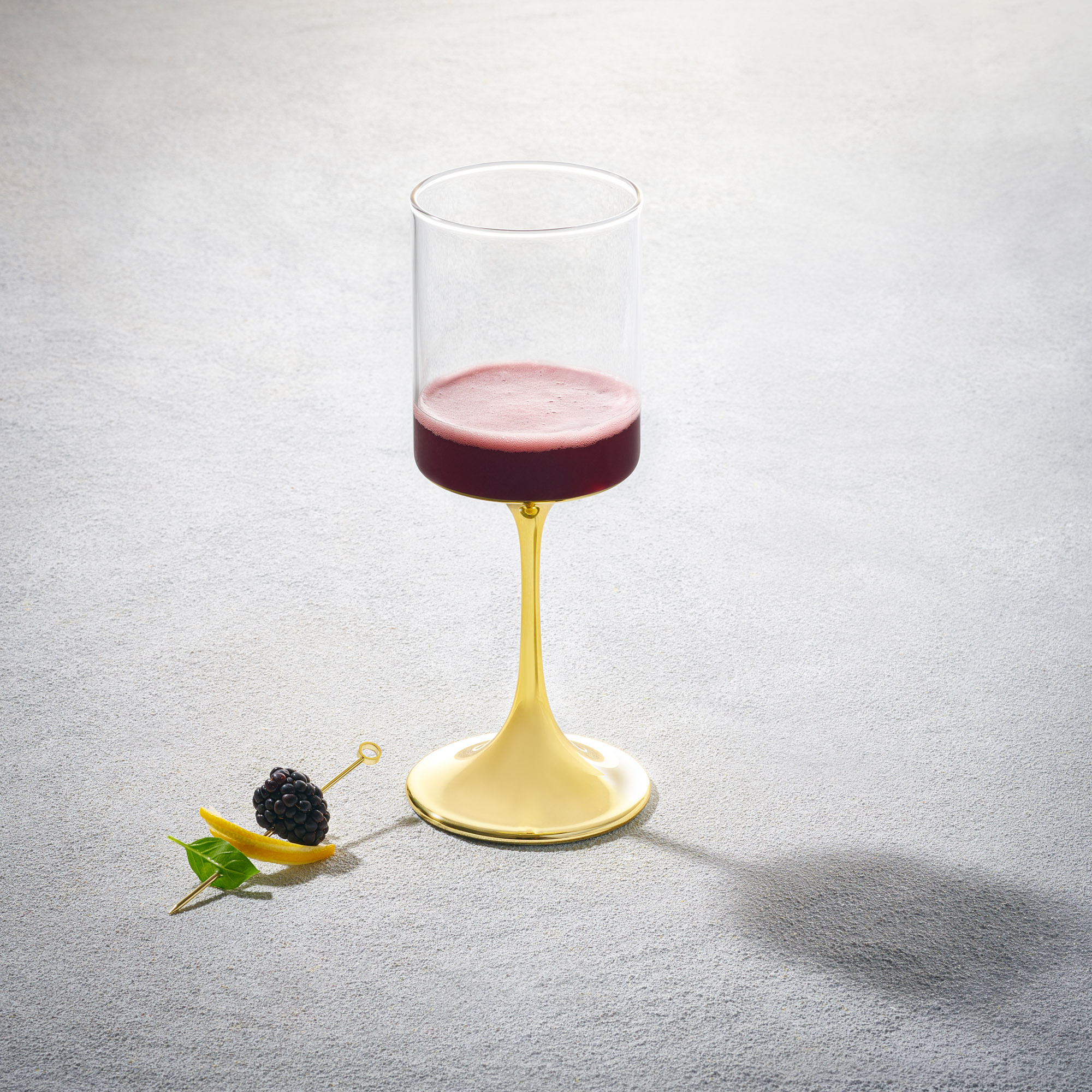 Vikko – Harp, Wine Glass, Gold, 12 oz